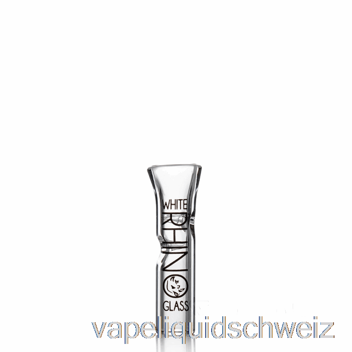 White Rhino Glasspitzen Flache Glasspitze Vape Ohne Nikotin